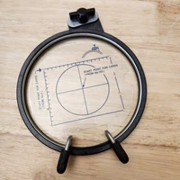 Janome New Home Hoop #2 85x70mm MC5000 5700 9000 Round w Grid