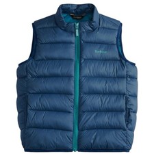Barbour Boys Blue Gilet Vest Jacket Age 11-12...