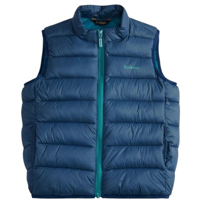 Barbour Boys Blue Gilet Vest Jacket Age 11-12 Years New £60+ RRP