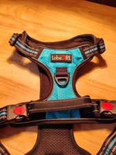 TobeDri No Pull Dog Harness Adjustable Reflective Oxford Easy Control Large Dogs