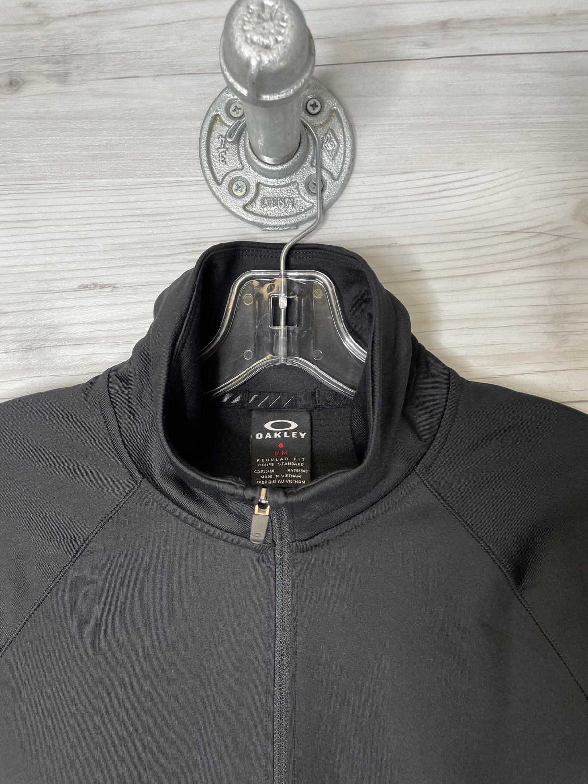 Oakley Jacket Womens Medium Black Basic Full Zip … - image 2