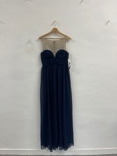 Fabulous Coast Aidan Mattox Evening Prom events  Dress UK12 Navy LM530