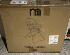 Mothercare Apples Highchair  Easy Clean And Fold Away Brand New