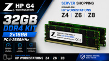 32GB DDR4-2666MHz Memory Kit for HP Z4 Z6 Z8 G4 Workstation PC4-21300  PC4-2666V
