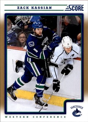 Zack Kassian 2012-13 Score Gold Rush Parallel Card #455