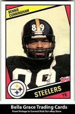 1984 Topps Bennie Cunningham #164 Pittsburgh Steelers NFL Football