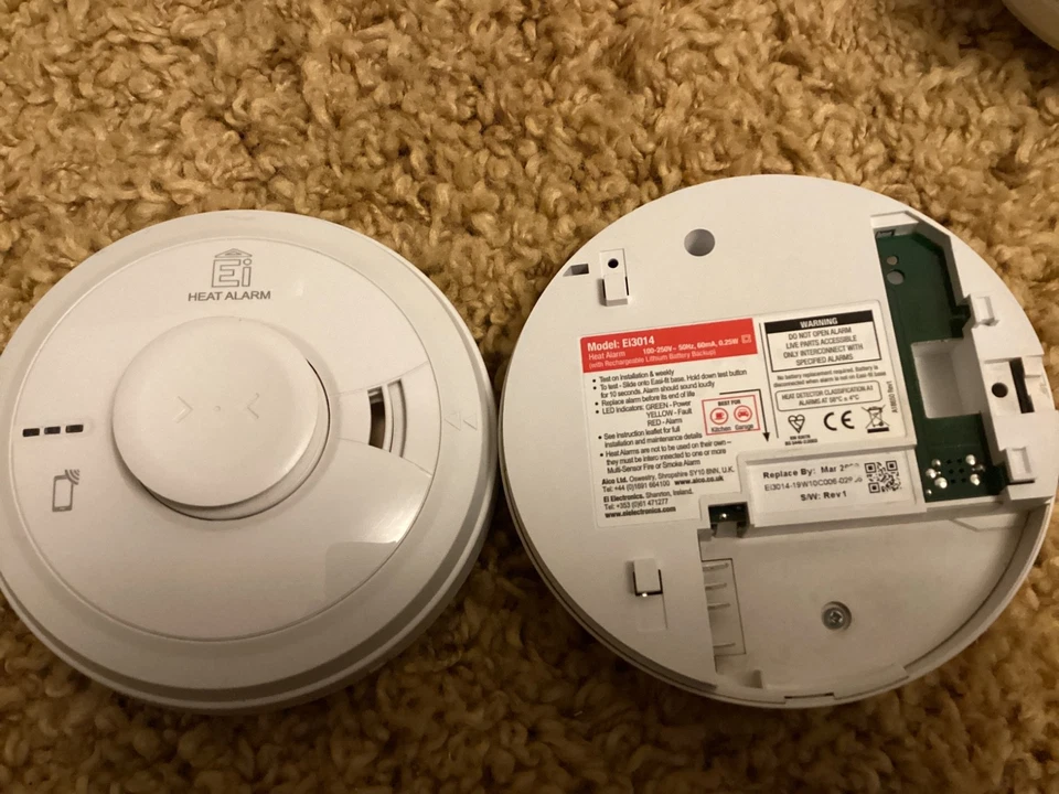 Aico - Heat Alarms Ei3014 x2 - Image 2 of 2