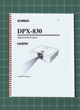 Yamaha DPX-830 &mdash; Owners Manual User Guide Instructions &mdash; 46 Pages &mdash; USA Made