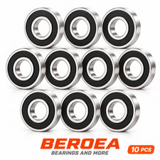 6209 2RS ABEC3 Rubber Sealed Deep Groove Ball Bearing 45x85x19mm 10PCS