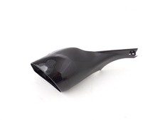Presa d'aria carbonio lucido / cappello / airintake - sinistra - per Buell XB9 XB12 EBR