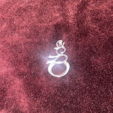 2 inch snowman pendant