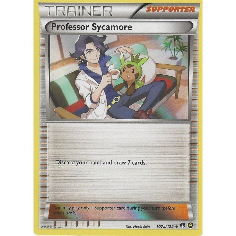 107a/122 Professor Sycamore Promo Holo: Pokemon Trading Card Game Break Point