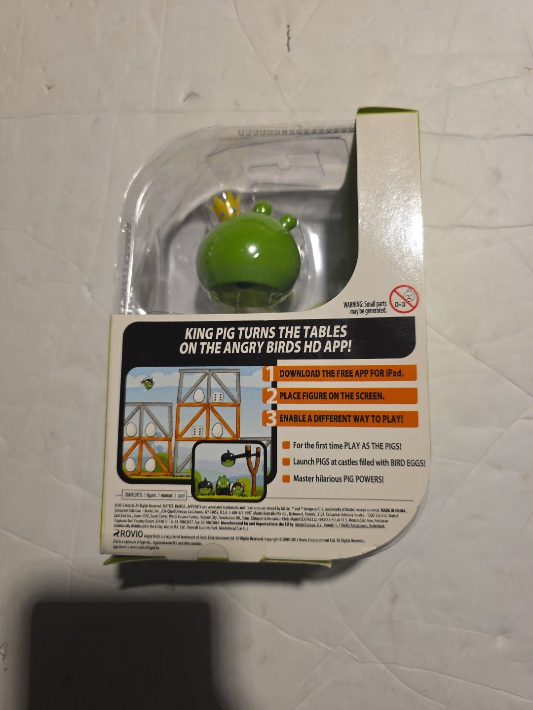 Angry Birds King Pig Magic Apptivity IPAD App Game with Figure New | eBay