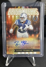 2024 Illusions Zaire Franklin Bright Lights Auto /299 No. BLS-ZFN