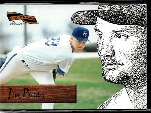 1996 Pinnacle Aficionado Jim Pittsley #169 card