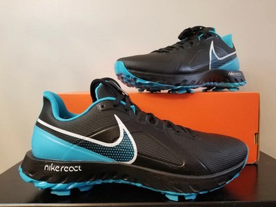 NIKE React Infinity Pro Golf Cleat Men's Size 11 Black/Chlorine Blue CT6620 008
