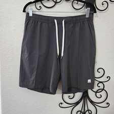 Vuori Kore Shorts 7" Charcoal Grey Small
