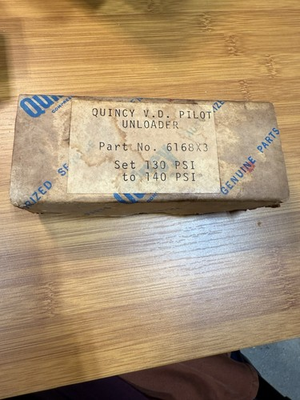 #ad BRAND NEW Quincy 6168 X3 PILOT UNLOADER SET 130PSI TO 140PSI $86.63