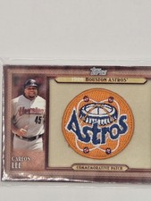 2011 Topps Baseball Series 2 Garlos Lee Throwback Manufactured Patch Card