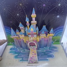 Vintage 1980 Disneyland 25th Anniversary Private Pop-Up Invitation and ticket