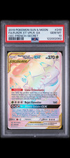 Carte Pokémon Florizarre Et Vipélierre GX 249/236 Éclipse Cosmique FR PSA 10 