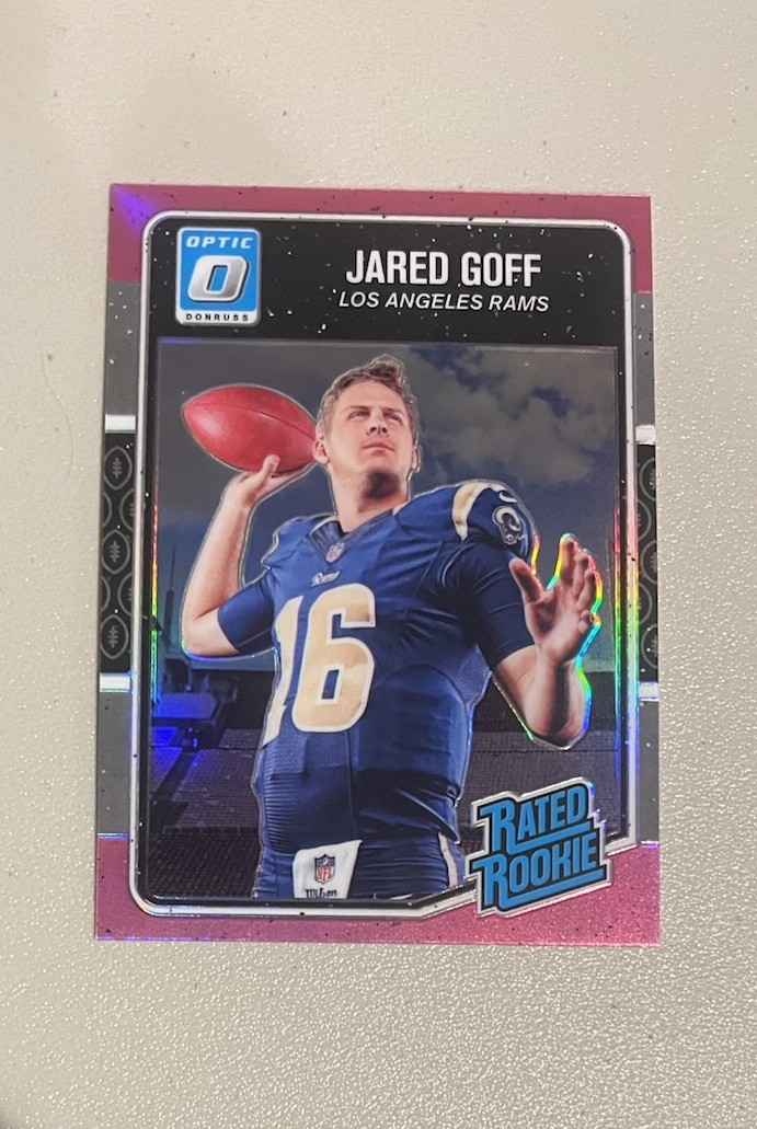 2016 Donruss Optic Purple Parallel #172 Jared Goff Rated Rookie RC