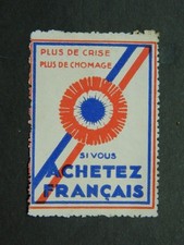 Vignette patriotique Plus de crise, plus de chômage si vous achetez français