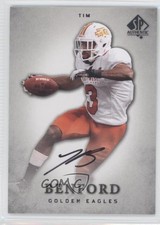 2012 SP Authentic Auto Tim Benford #97 Auto 0f8