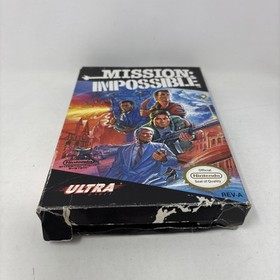 Videojuego Nintendo Entertainment System NES Mission Impossible
