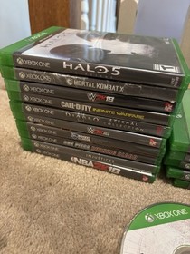 Lot Of 16 microsoft XBOX ONE VIDEO GAMES---COOL TITLES---SPECIAL 1 DAY AUCTION