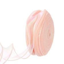 1 1/2 Zoll 10Yard f&uuml;r Sheer Organza Band Schimmer Chiffon T&uuml;ll Wei&szlig;