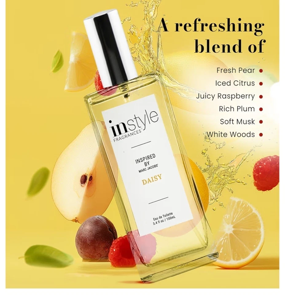 Fragancias InStyle inspiradas en Marc Jacob’s Daisy 3,4 oz Foto 2 de 4