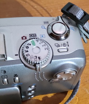 Canon PowerShot G2 4.0MP Digital Camera Tested & Working! Silver