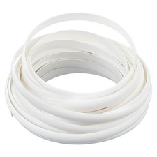 GORGECRAFT 8mm x 10m Rattan Weaving Wicker Repair Material Synthetic White