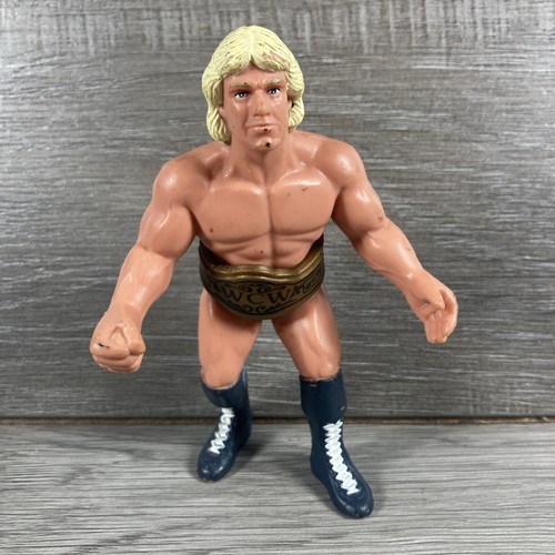 1990 WCW Galoob Wrestling Figure Ric Flair with Or...