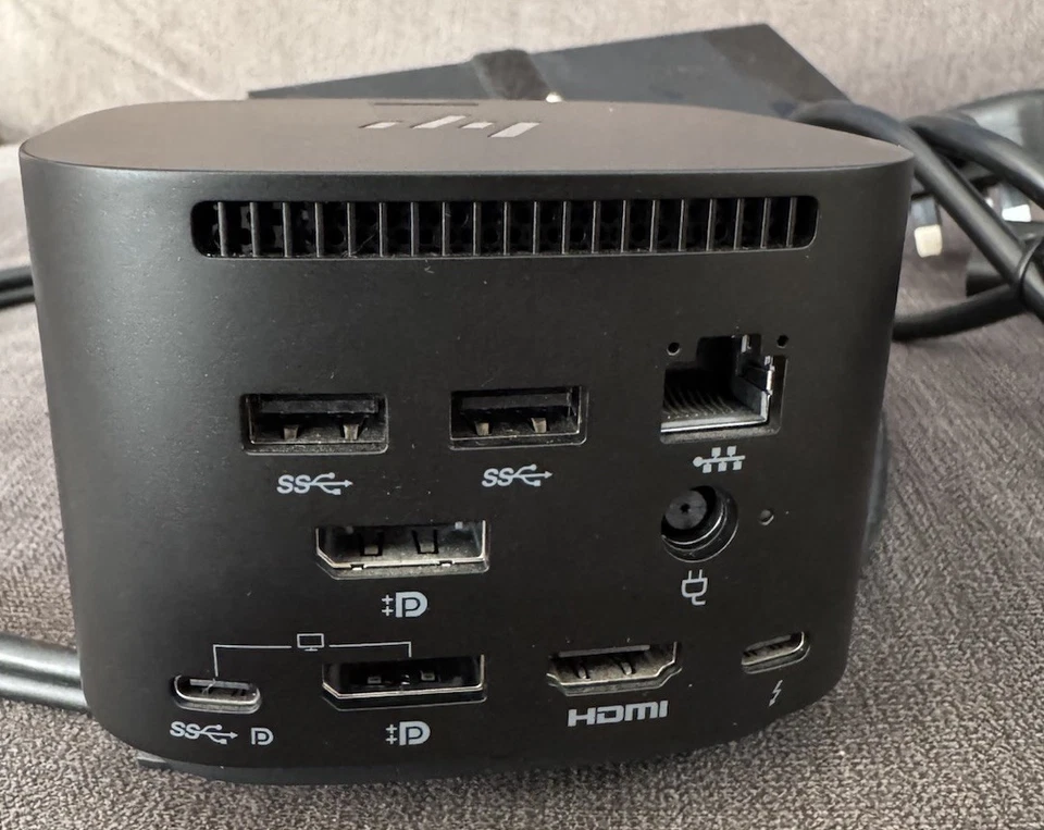 REDUCED HP Docking Station G4 Thunderbolt 120W Black Universal Dock with USB-C - Image 2 of 2