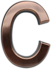 3.9 Inch House Letters-1Pc Self-Adhesive Letter for Apartment/Hotel/Door/Mail Bo