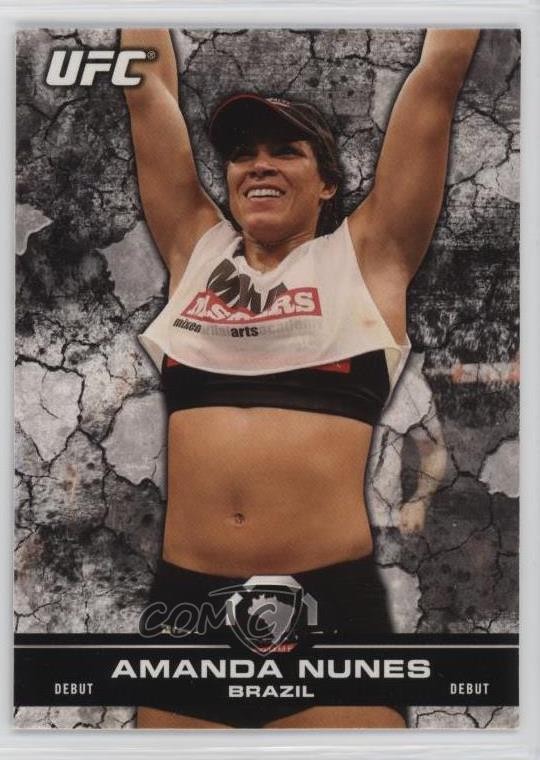 2013 Topps UFC Bloodlines Amanda Nunes #63 7ec