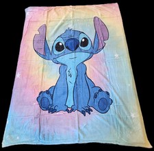 Stitch Colorful Throw Blanket, Stitch Cute Cartoon Blanket, Stitch Super Soft