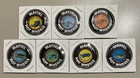 Lot of 7 Vintage Mattel Hot Wheels Metal Buttons Badges Pins HW Redline Original