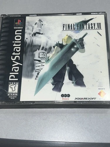 Final Fantasy VII PS1 3 discs