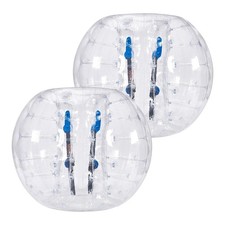 Inflatable Bumper Balls 2-Pack, 4FT PVC Sumo Zorb for Teens  Adults