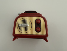 Mini Retro Radio 3 Red Portable Hi-fi Fm Radio With Auto Scan