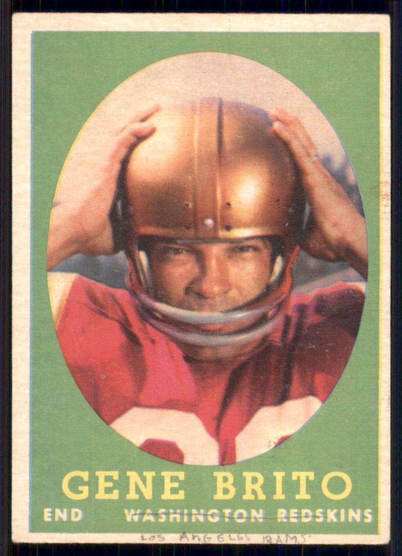1958 Topps #113 Gene Brito