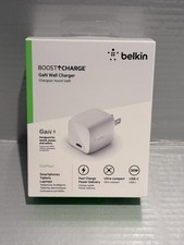 Belkin BoostCharge Pro 1 Port 30W USB-C Wall Charger - White