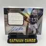 2019 Panini Select Rookie Signature Swatche Hunter Renfrow JM-HR White Prizm /99