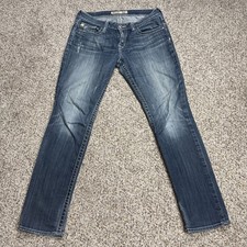 Big Star Maddie Boot Mid Rise 29R Jeans Medium Wash Fits 33 X 31