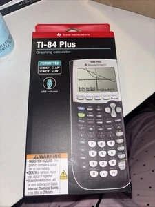 Texas Instruments TI-84 Plus Graphics Calculator - Black - NEW