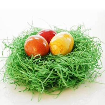 1/2 LB Easter Green Grass Recyclable Shred Paper Gift Filler Baskets Egg