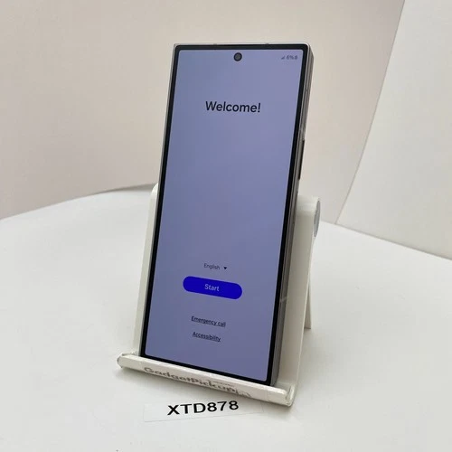 Samsung Galaxy Z Fold6 SM-F956U - 256GB - Silver (Unlocked) - Very Good Cond.